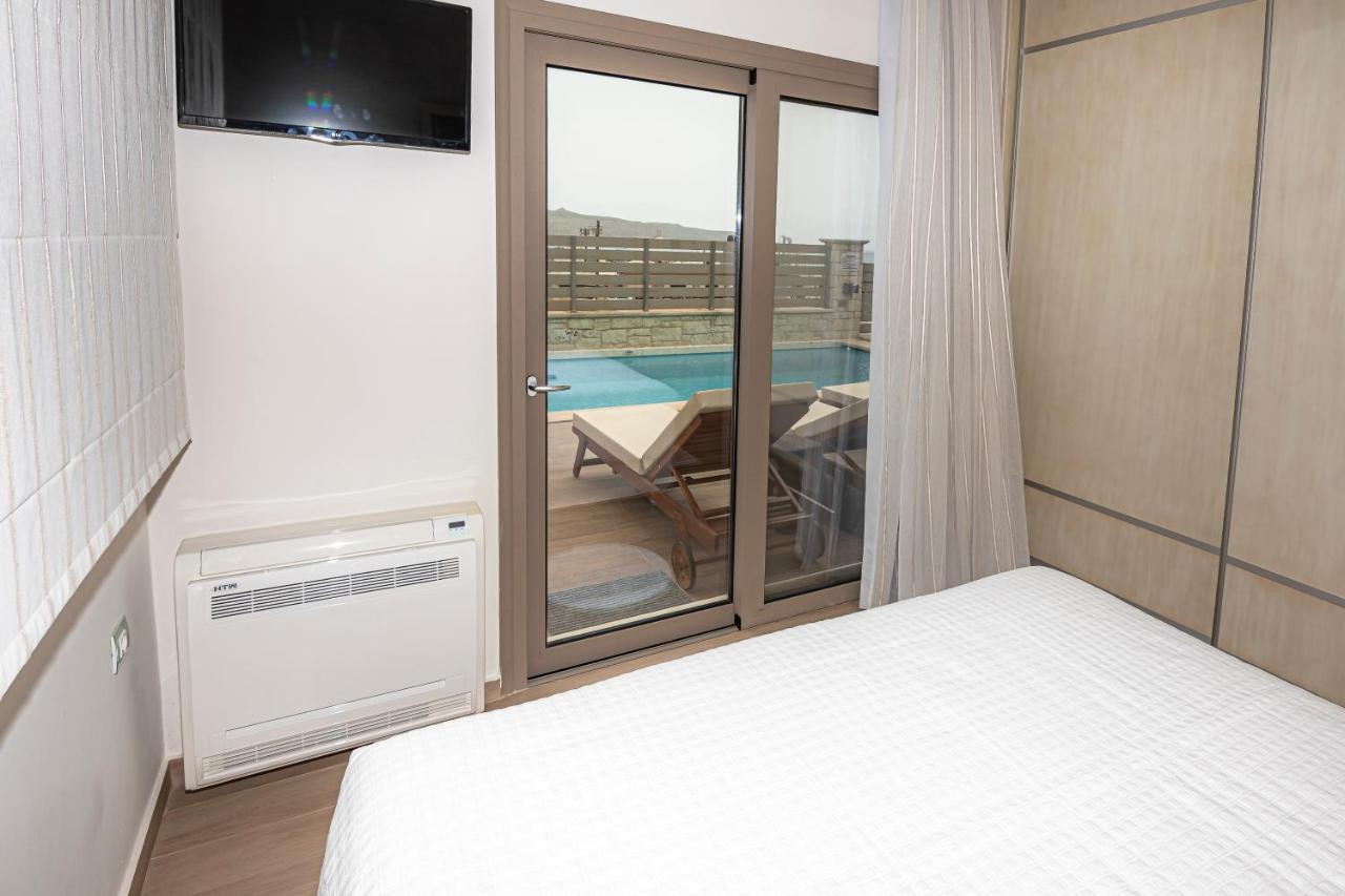 Superior Villa Marina Mare Sauna Hammam Nea Kydonia 外观 照片