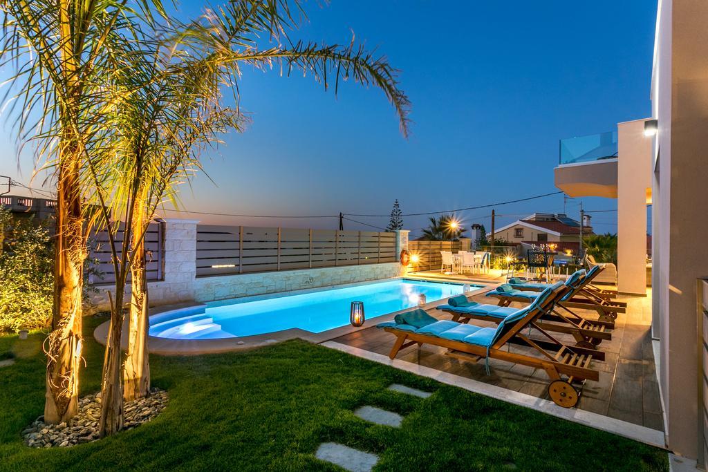 Superior Villa Marina Mare Sauna Hammam Nea Kydonia 外观 照片