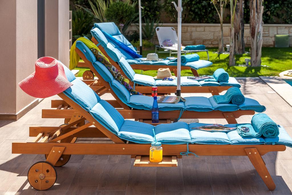 Superior Villa Marina Mare Sauna Hammam Nea Kydonia 外观 照片