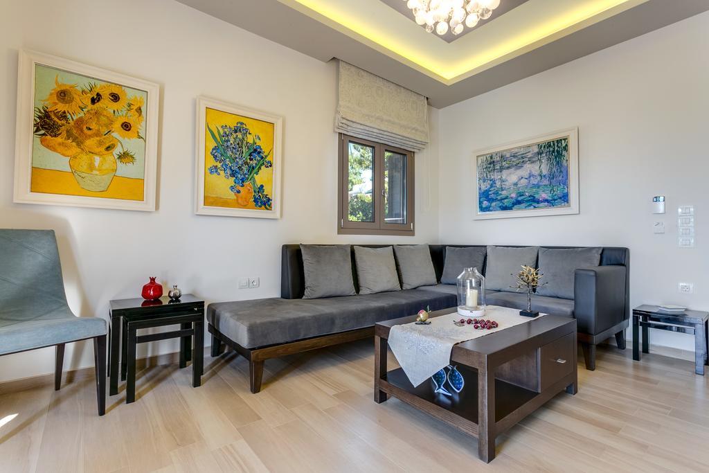 Superior Villa Marina Mare Sauna Hammam Nea Kydonia 外观 照片