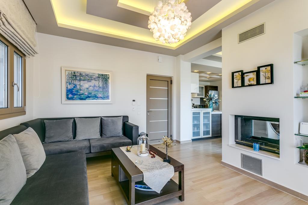 Superior Villa Marina Mare Sauna Hammam Nea Kydonia 外观 照片