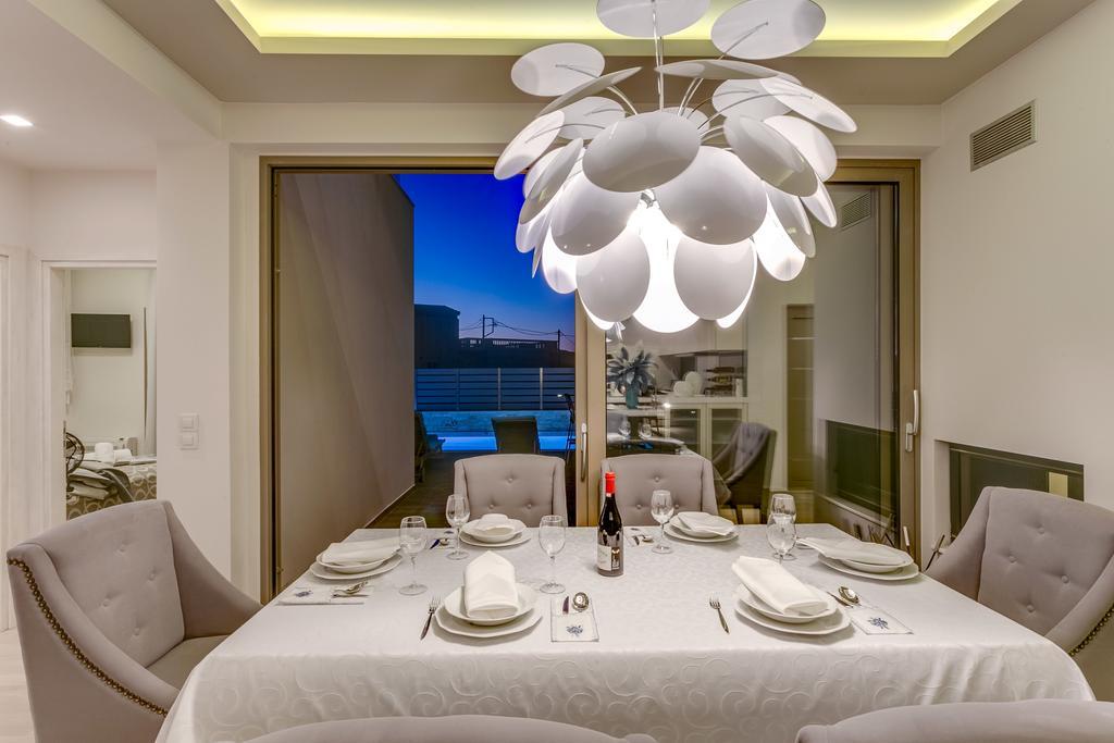 Superior Villa Marina Mare Sauna Hammam Nea Kydonia 外观 照片