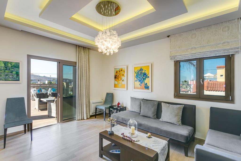 Superior Villa Marina Mare Sauna Hammam Nea Kydonia 外观 照片